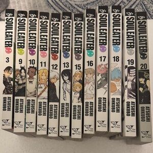 Soul Eater Manga Volumes 12 pc set - White Spine Set